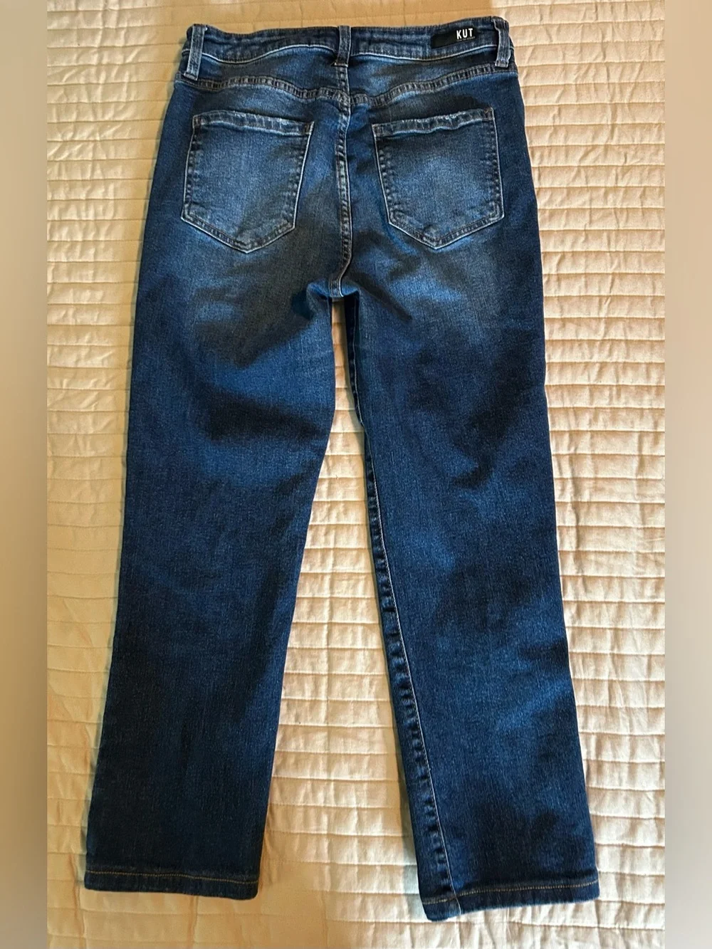 Kut from the Kluth Classic Women's Dark Blue Jeans - Picture 2 of 11